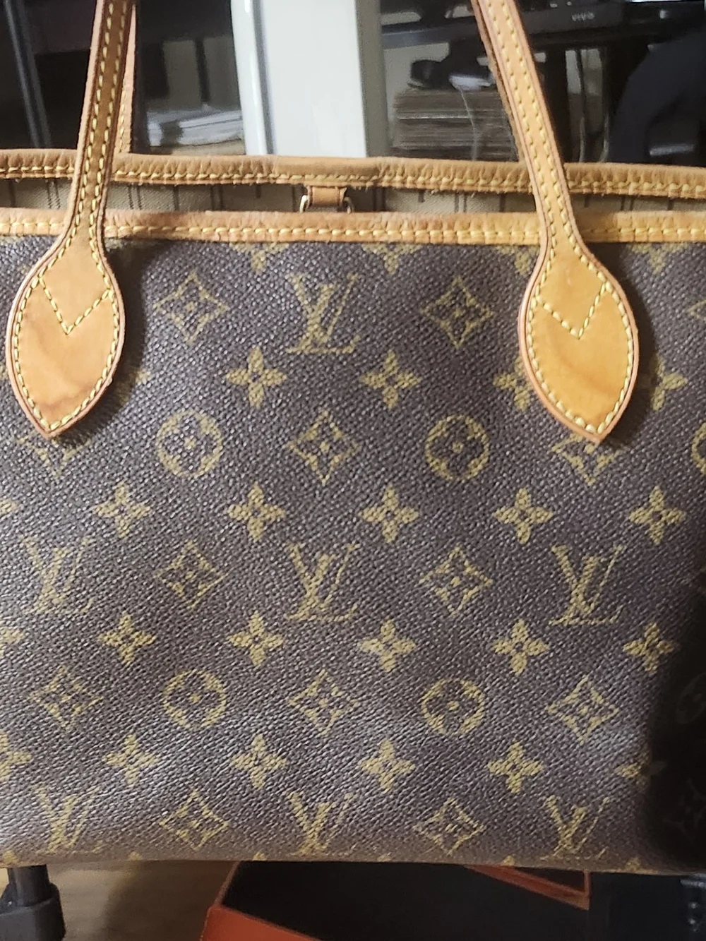Authentic Louis Vuitton Neverfull PM Monogram Tote | Made in France | Excellent